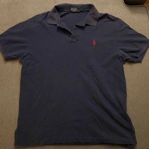 Dark Navy Blue Polo T-Shirt